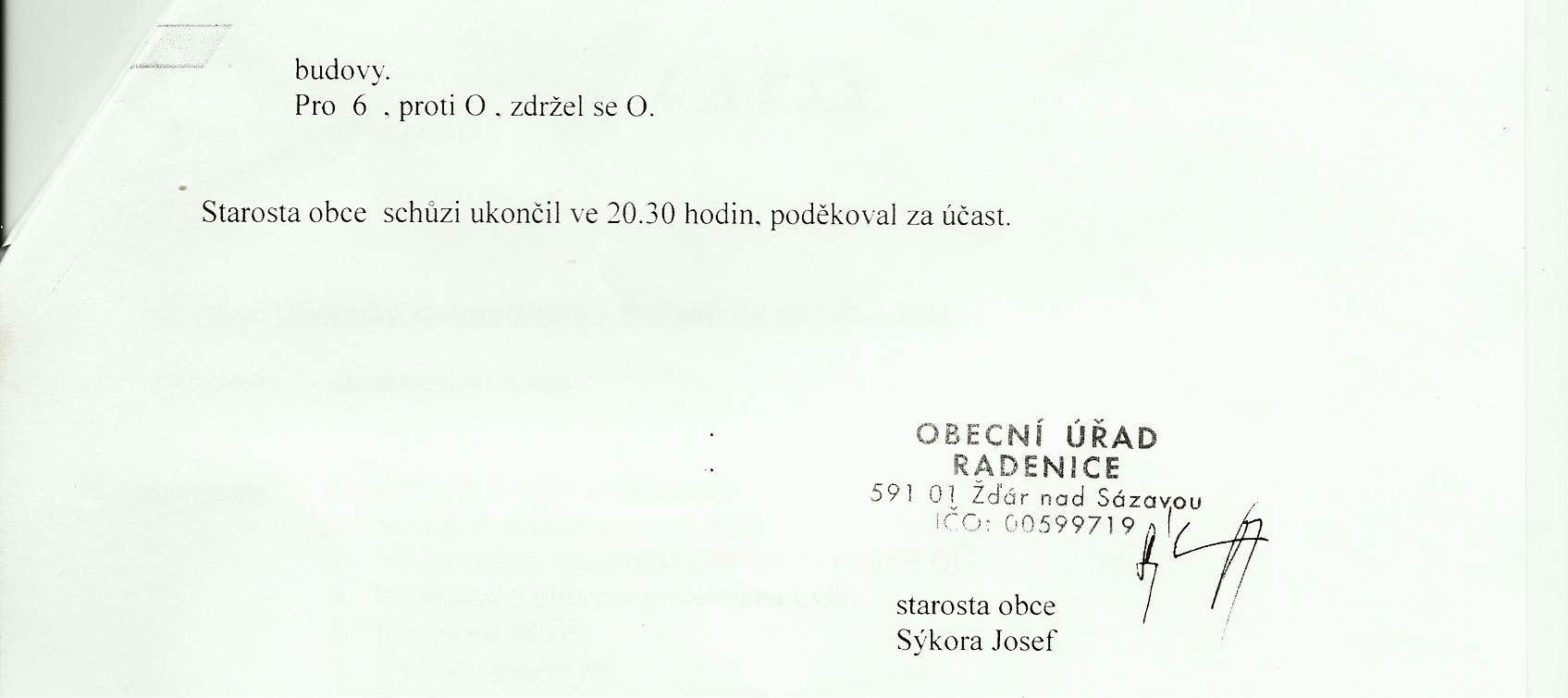 Zasedání únor 2011